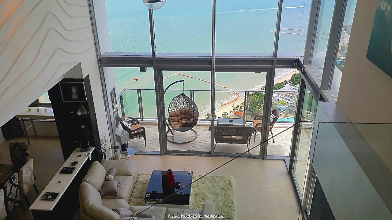 Luxurious Duplex Beachfront Condo Condos  For sale in Naklua